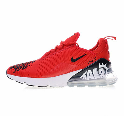 

Nike Air Max 270 Mens Running Shoes Black Red Shock Absorption Wear-resistant Breathable BQ0742 991 BQ0742 995
