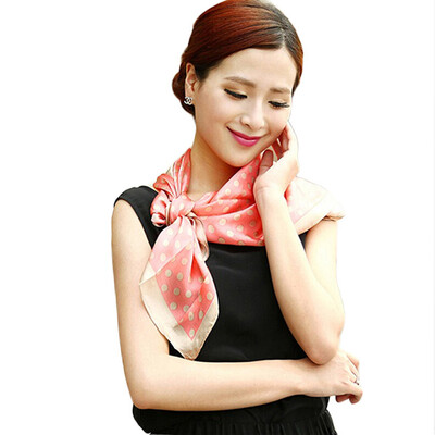 

MSEK WSJ141710 lady scarf silk satin square generous scarf silk silk scarf shawl 2 pink