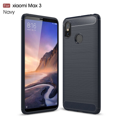 

Goowiiz Phone Case For Xiaomi Mi 55s5s PlusMax 3Redmi S2 Fashion Slim Carbon Fiber TPU Soft Silicone Prevent falling