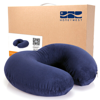 

HONEYWEST memory foam U-shape pillow neck pillow