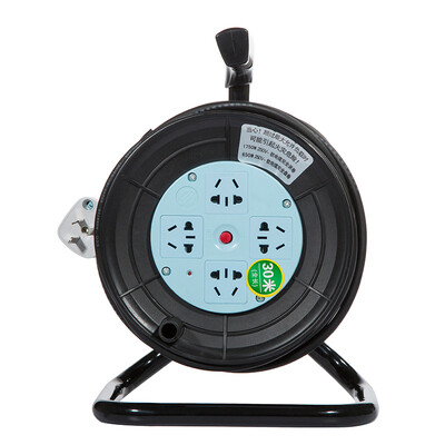 

Breeze outlet kyfen QF-C2 four long-term mobile cable reel socket length of 30 meters
