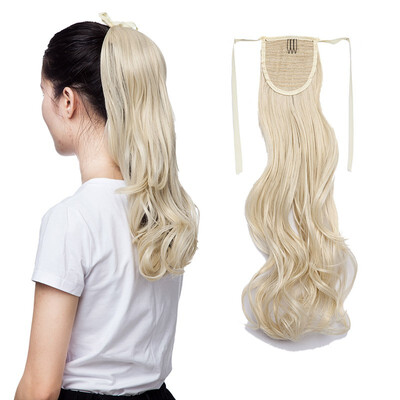 

3 Types Ponytail Extensions One Piece Claw Jaw Pony Tail Clip in Hair Extensions Curly Long Straight Soft Silky