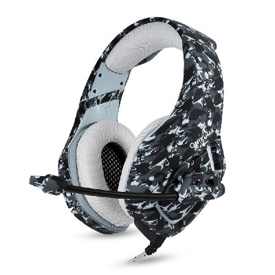 

ONIKUMA K1 35mm Gaming Headsets with Mic Stereo Sound Noise Reduction Music Headphones for PC New Xbox Laptop DS PSP Camouflage G