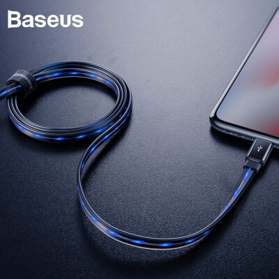 

Baseus LED Lightning Cable for iphone XS XR XS Max Charging&Data Transfer 24A USB Fast Charger for Iphone 8 7 6 5