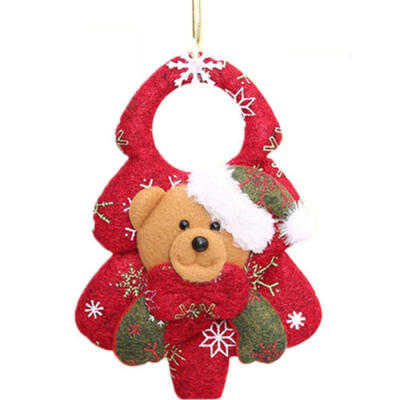 

Christmas Tree Hanging Pendants Ornaments Santa Claus Xmas Party-Decor 2018 New