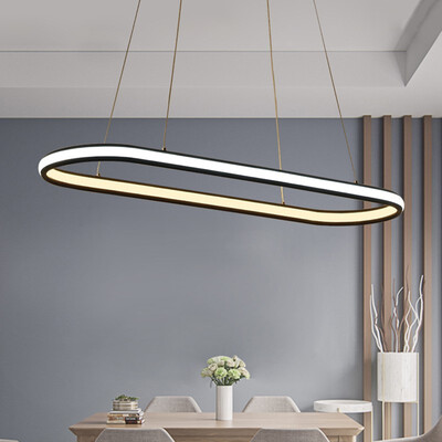 

Baycheer HL482188 Acrylic Ring LED Office Chandelier MIX-Color Light