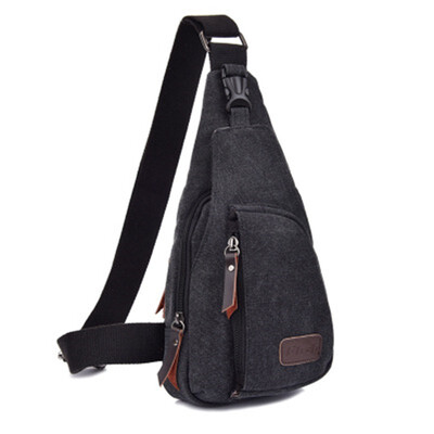 

Han edition mens small breasts multi-functional sports canvas bag male package outdoor inclined shoulder bag
