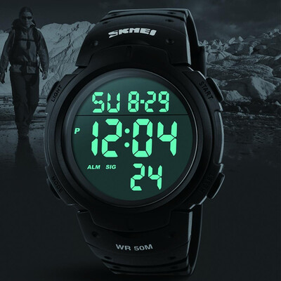 

Top Brand Unisex Skmei Sports Wristwatches Women Mens Multifunction Outdoors Waterproof Digital Watch Couple Watches Gifts