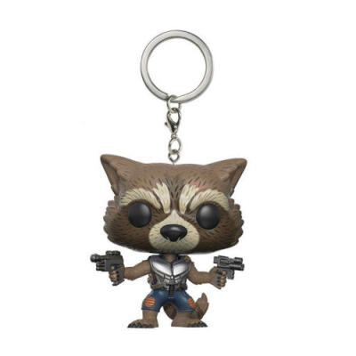 

KEY RING KEYCHAIN GUARDIANS OF THE GALAXY VOL2 Star-Lord Rocket And Groot Toy