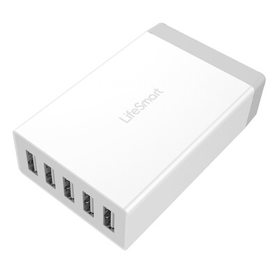 

LifeSmart Smart Home Multi-Port USB Tablet Смартфон Зарядное устройство Plug Line Intelligent Split Overload Protection
