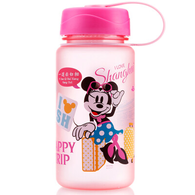 

Jingdong Supermarket] Disney (Disney) children cups plastic straight drinking kettle leaky youth water bottle baby baby cup baby drink cup 5240 blue Mickey abstract