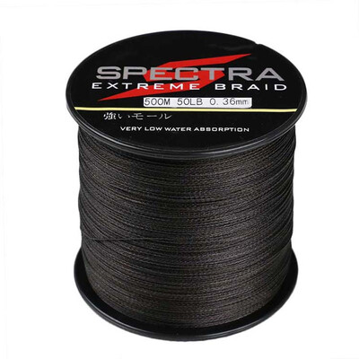 

100M-2000M 6LB-300LB Test Black 100%pe Dyneema Braided Fishing Line
