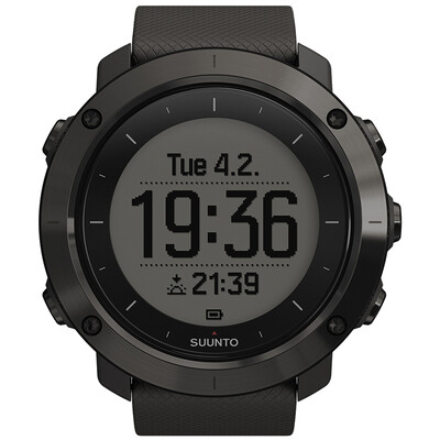 

颂拓(SUUNTO)手表 TRAVERSE远征系列户外GPS智能手表徒步远足运动表蓝宝石黑色SS022291000