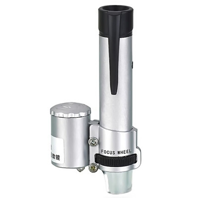

MIXOUT Mio 100 times the pen magnifier can focus on portable microscope LED with money detector