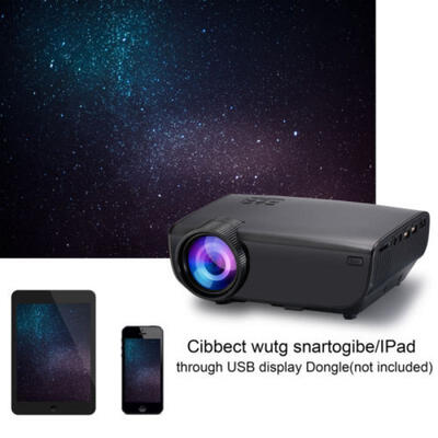 

1500Lumen 1080P LCD 3D Projector Home Cinema Multimedia HDMI USB VGA AV Player