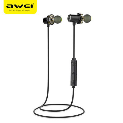 

Awei X650BL Magnet Attraction Bluetooth 41 Sports Headphones IPX5 Waterproof Dual Drivers