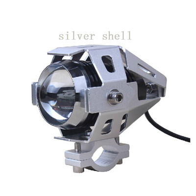 

1PCS 125W 12v U5 motorcycle headlights auxiliary working lamp led super brighter motorbike spotlight head lamp spot fog lights