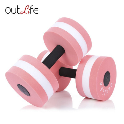 

Outlife 2pcs Fitness Pool Exercise EVA Water Aquatics Dumbbell for Swimming Training Water sports fitness dumbbell