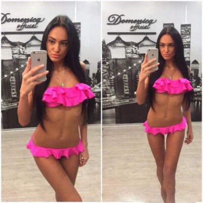 

Bandage Womens Bikini Padded Push-Up Bra Swimsuit Beachwear Swimwear Bathing KJ