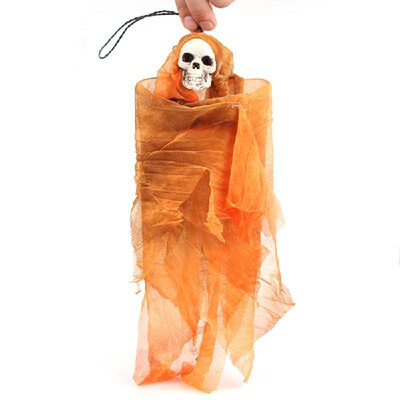 

Halloween Hanging Ghost Haunted House Props Prank Horror Hanging Skull Decor Prank Party Decoration