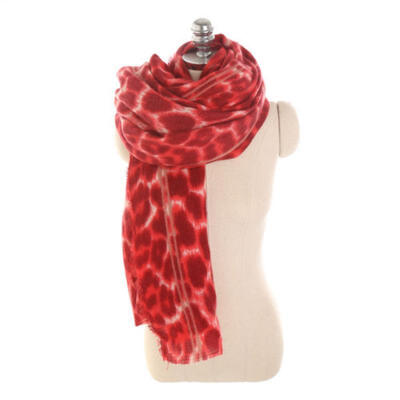 

2018 Soft Long Chic Women Winter Cashmere Blend Leopard Print Stole Scarve