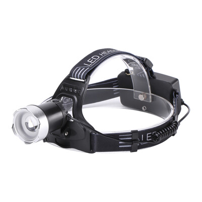 

UKing ZQ - X858 1200LM XML - L2 3 Mode Light Sensitive Brightness Adjustable Zoomable Rechargeable Headlamp