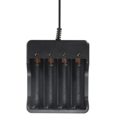

4-Slot Smart Battery Charger For 18650 Li-ion Rechargeable Battery LED indicator