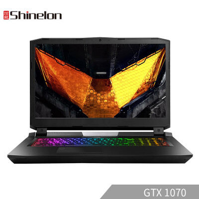 

Shinelon V87P GTX1070 94 color gamut 173 inch 120Hz gaming game notebook i7-9700K 8G 256G SSD