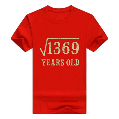 

37 yrs Years Old Square Root of 1369 37th Birthday T-Shirt