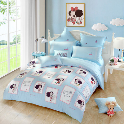 

MERCURY child cotton bed set/bed kit (duvet cover/fitted sheet/pillowcase)
