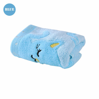 

1PC Colorful 2550cm Bath Shower Towel Cute Cat Print Child Bamboo Fiber Cotton Strong Water-absorb Face Towel