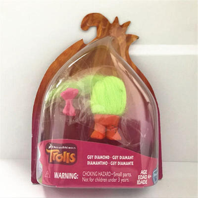 

DreamWorks Movie Trolls Poppy Harper Branch Figure Doll PVC Kids Toys Gift