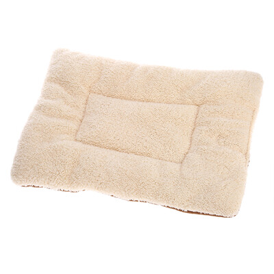 

Soft Washable Puppy Dog Cat Bed Pad Mat Cushion Reversible Fleece Pet Kennel Crate Mat