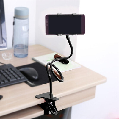 

Universal 360 Rotating Flexible Long Arm lazy Phone Holder Flexible Bed Desk Table Stand Holder Clip Bracket For Xiaomi Huawei Mi