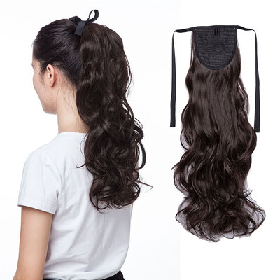 

3 Types Ponytail Extensions One Piece Claw Jaw Pony Tail Clip in Hair Extensions Curly Long Straight Soft Silky