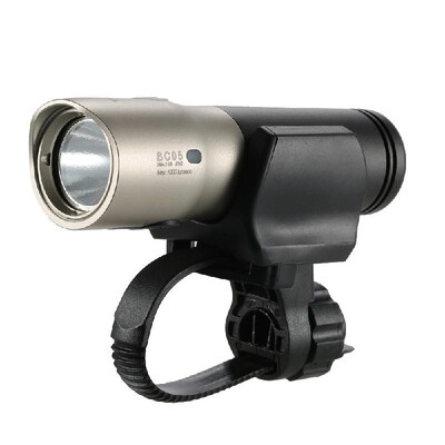 

smart temperature control 2-in-1 Bike Light Torch Bicycle Flashlight 1000 Lumens LED Bike Front Light Cycling USB Rechargeable Hea