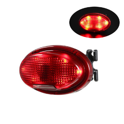 

Bright Bicycle Tail Light Laser Light Waterproof Safety Warning Rear Light Red LED Bike Light