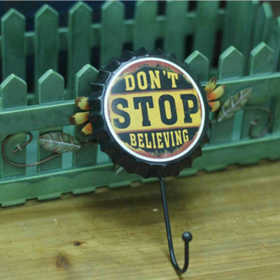 

Retro Metal Sign Tin Beer Bottle Cap Cover Hook Pub Bar Club Cafe Home Wall Deco