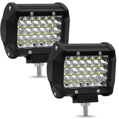 

Car LED daylight driving fog lamp 12v 72W lights bar headlight work lamp for car Truck Jeep UTV ATV SUV boat motorcycle