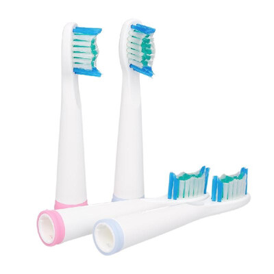 

4 Pcs Electric Toothbrush Heads Sonic Replaceable Seago Tooth Brush Head Soft Bristle for SG-899507B908909917610659719910