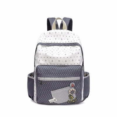 

Casual Printing Backpacks for Teenage Girls 14 Inch Laptop Large Capacity Backpack Women Canvas Schoolbag Bagpack for School Bag