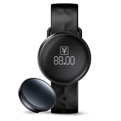 

Brush bracelet shuashua all-around gemstone sleep monitoring bus subway card intelligent pay bracelet brush bracelet 2 Shenzhen black