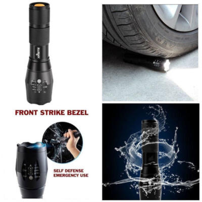 

Mini 50000Lumens XM-L T6 Zoomable Tactical LED 18650 Flashlight Torch Lamp Light