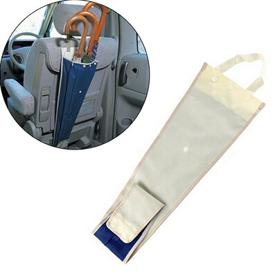 

Folding&Hanging the Back Seat of the Chair to Receive Umbrella Foldable Umbrella Holder for Car Waterproof