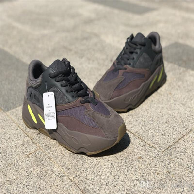 

op quality Yeezy 700 Wave Runner Mauve EE9614 Solid Grey B75571 Women Men Running Shoes Fashion Kanye West Dad Shoes Designer Trai
