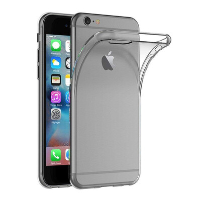 

Case for Apple iPhone 6 Plus iPhone 6S Plus 55 inch Soft TPU Rubber Gel Bumper Transparent Back Cover