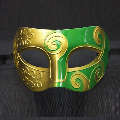 

Cosplay Halloween Archaize Mask Male Gladiator masquerade Costume Party New