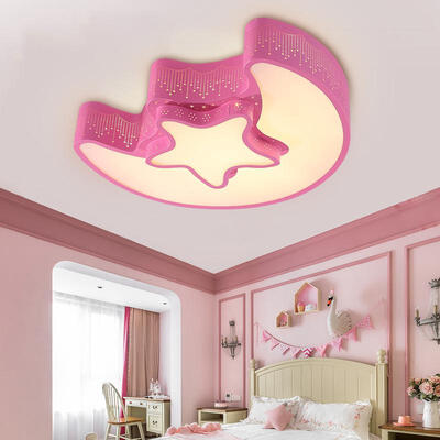 

Modern Simple Creative Style LED Flush Mount Technicolor Star Shape for Living Dining Kids Room Bedrooms