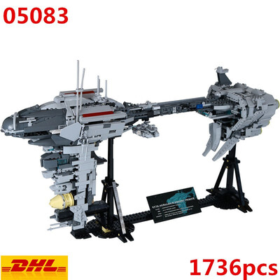

Lepin 05083 Star MOC wars The Nebulon Model B Medical Frigate Toy UCS I Slave NO1 Building Blocks Bricks Legoings 75060
