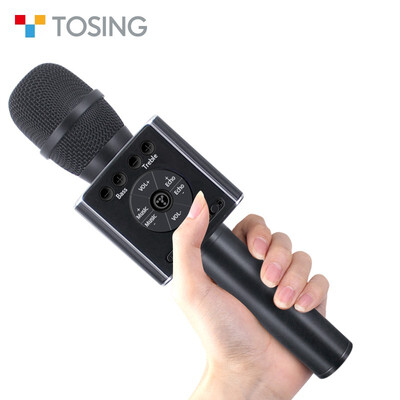 

TOSING 04 Handheld Blue tooth Wireless Karaoke Microphone Phone Player MIC Speaker Record Music KTV Microphone